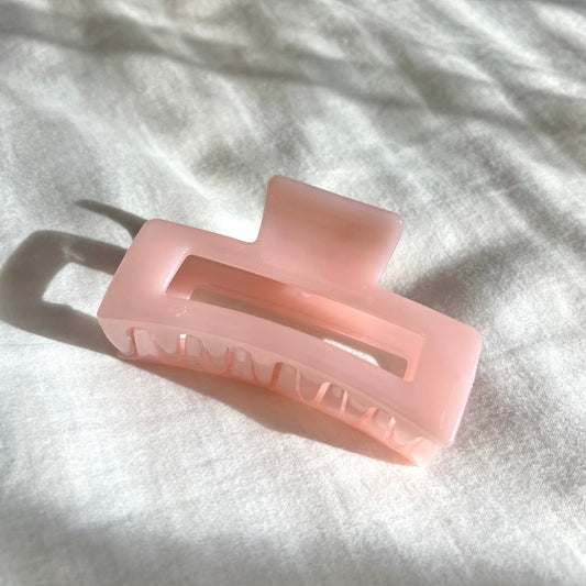 Pretty in Pink Hair Claw Clip